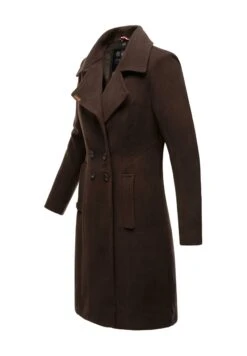 Navahoo Wooly - Halflange Jas - Dark Choco 10 Navahoo Wooly - Halflange Jas - Dark Choco -Dames Jas Winkel eec6edb463254c04931e43a9eafda63b