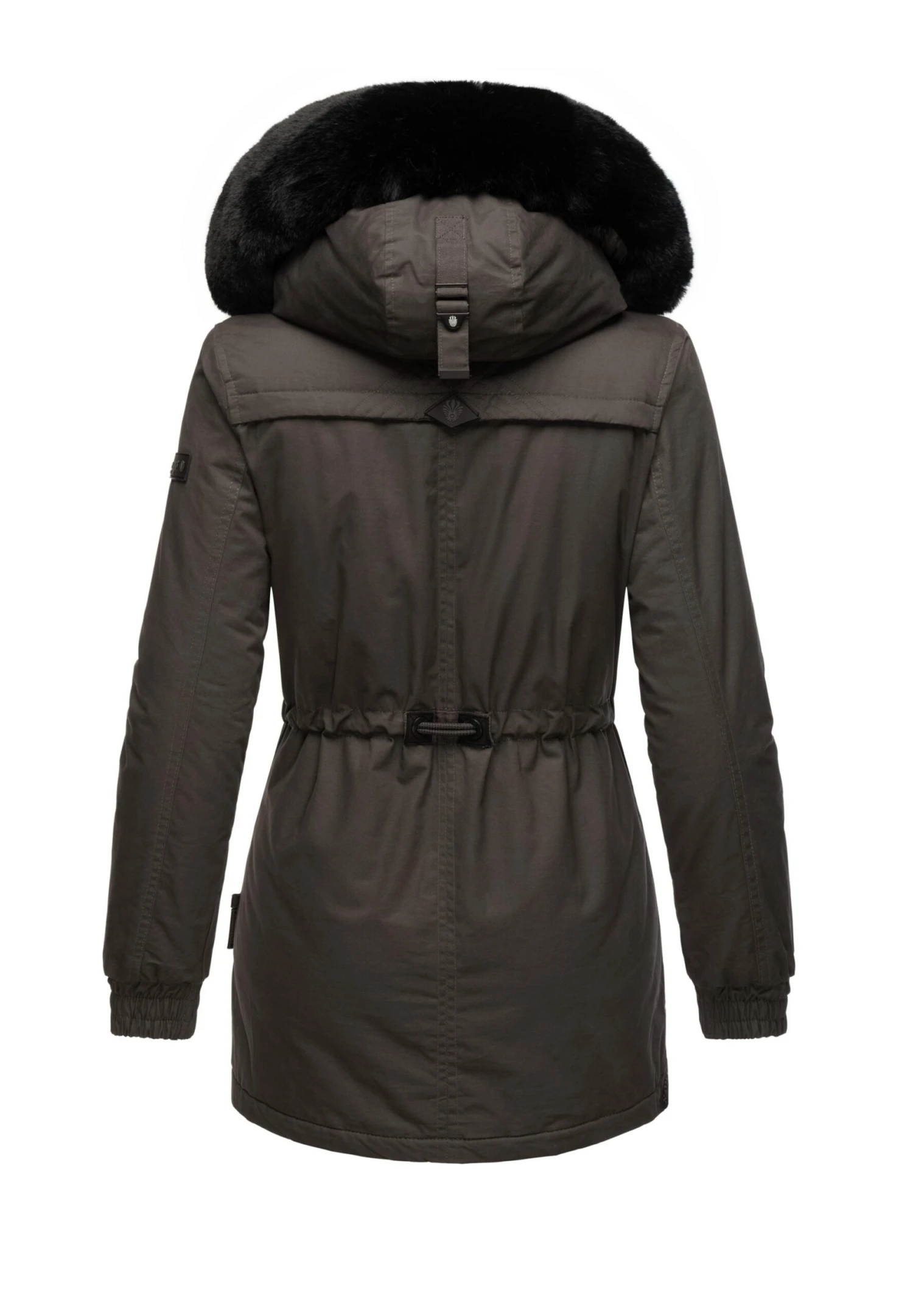 Navahoo Olessaa - Winterjas - Dark Grey 2 Navahoo Olessaa - Winterjas - Dark Grey - Afbeelding 2