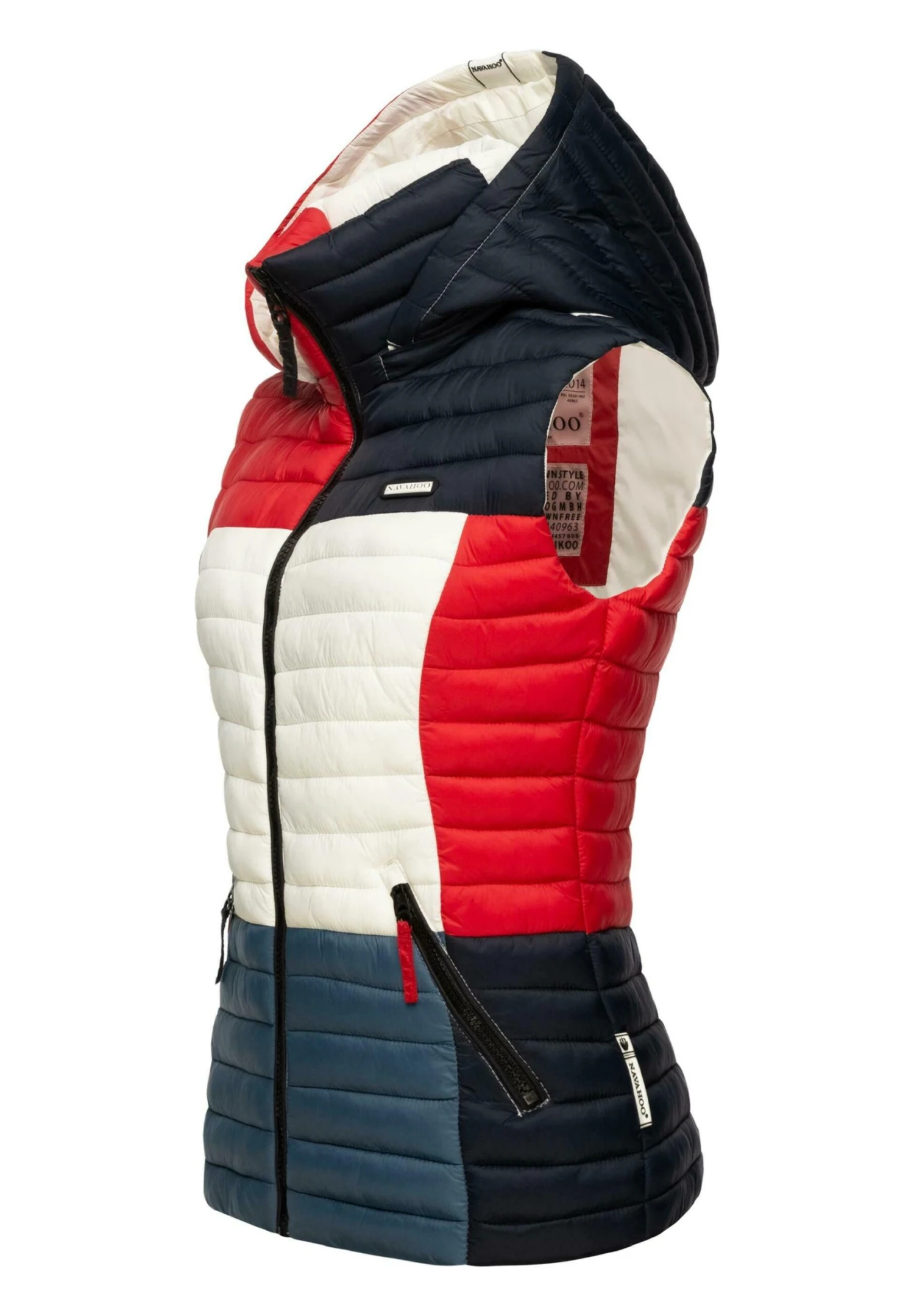Navahoo Shadaa - Bodywarmer - Multicolour French-Tricoloree 2 Navahoo Shadaa - Bodywarmer - Multicolour French-Tricoloree - Afbeelding 2