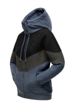 Navahoo Sweater Met Rits - Dusty Blue Melange -Dames Jas Winkel f0cf8268a66b4454ab1e4048460f04c2