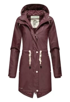 Navahoo Flower Of Ocean - Parka - Dark Red Melange 9 Navahoo Flower Of Ocean - Parka - Dark Red Melange -Dames Jas Winkel f1771c5cad6e4ed4adf4307e75daf3f0