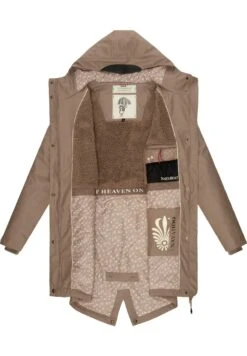 Navahoo Flower Of Ocean - Parka - Taupe 8 Navahoo Flower Of Ocean - Parka - Taupe -Dames Jas Winkel f186454e6aec472490bc6aa3c24f3b04