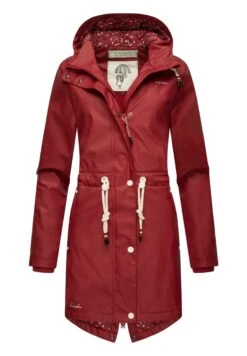 Navahoo Flower Of Ocean - Parka - Blood Red 9 Navahoo Flower Of Ocean - Parka - Blood Red -Dames Jas Winkel f3adbb10e32845939f5a64d5e0fc64bc