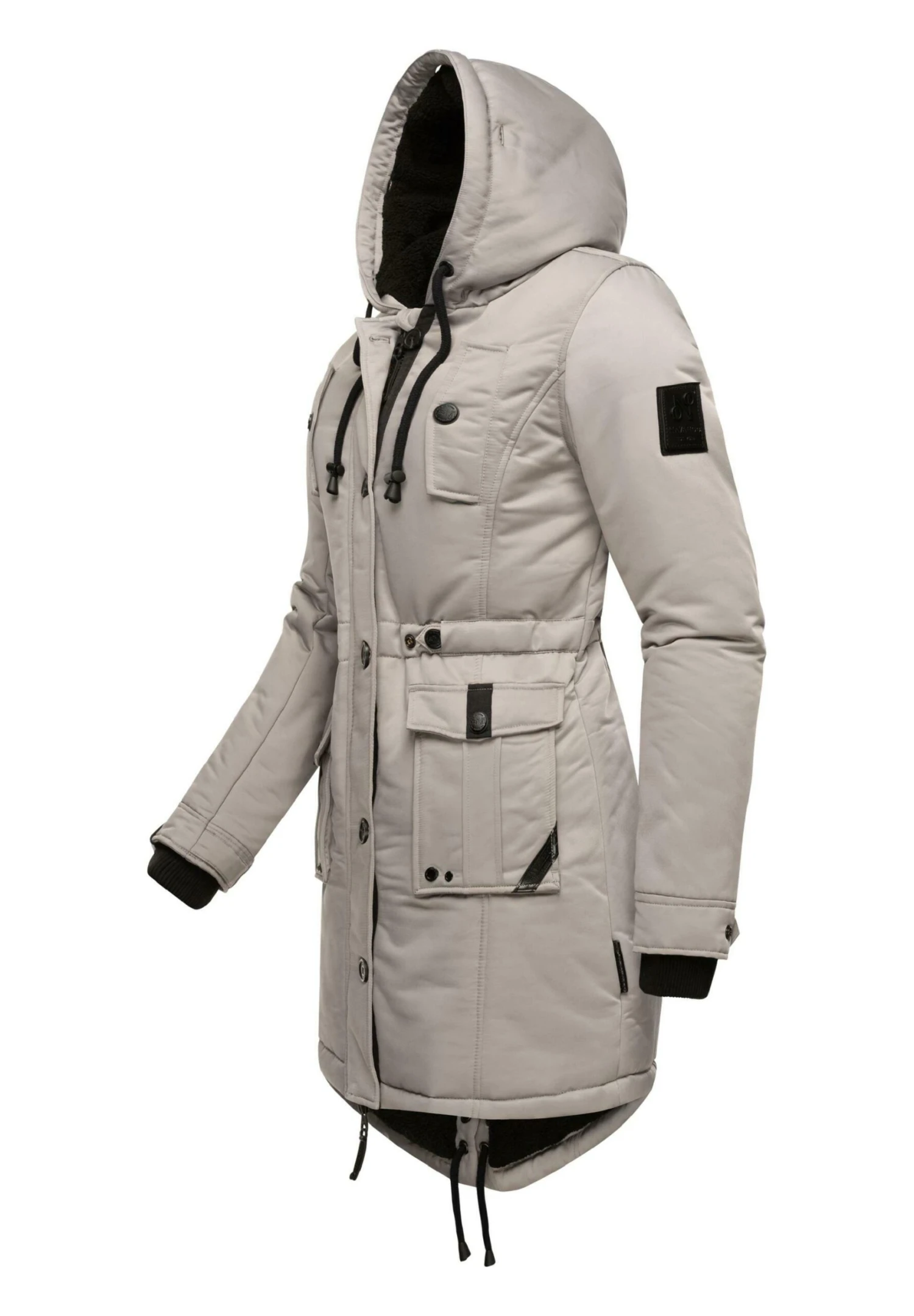 Navahoo Luluna - Winterjas - Zinc Grey 3 Navahoo Luluna - Winterjas - Zinc Grey - Afbeelding 3