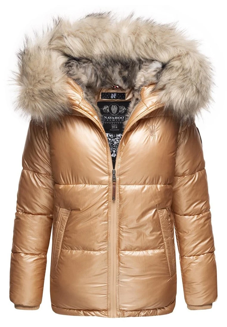 Navahoo Tikunaa - Winterjas - Gold 2 Navahoo Tikunaa - Winterjas - Gold - Afbeelding 2