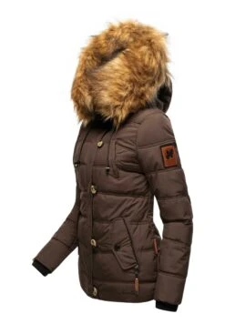 Navahoo Zoja - Winterjas - Dark Choco 16 Navahoo Zoja - Winterjas - Dark Choco -Dames Jas Winkel fb521ff107ac425cb62ab614072f4186